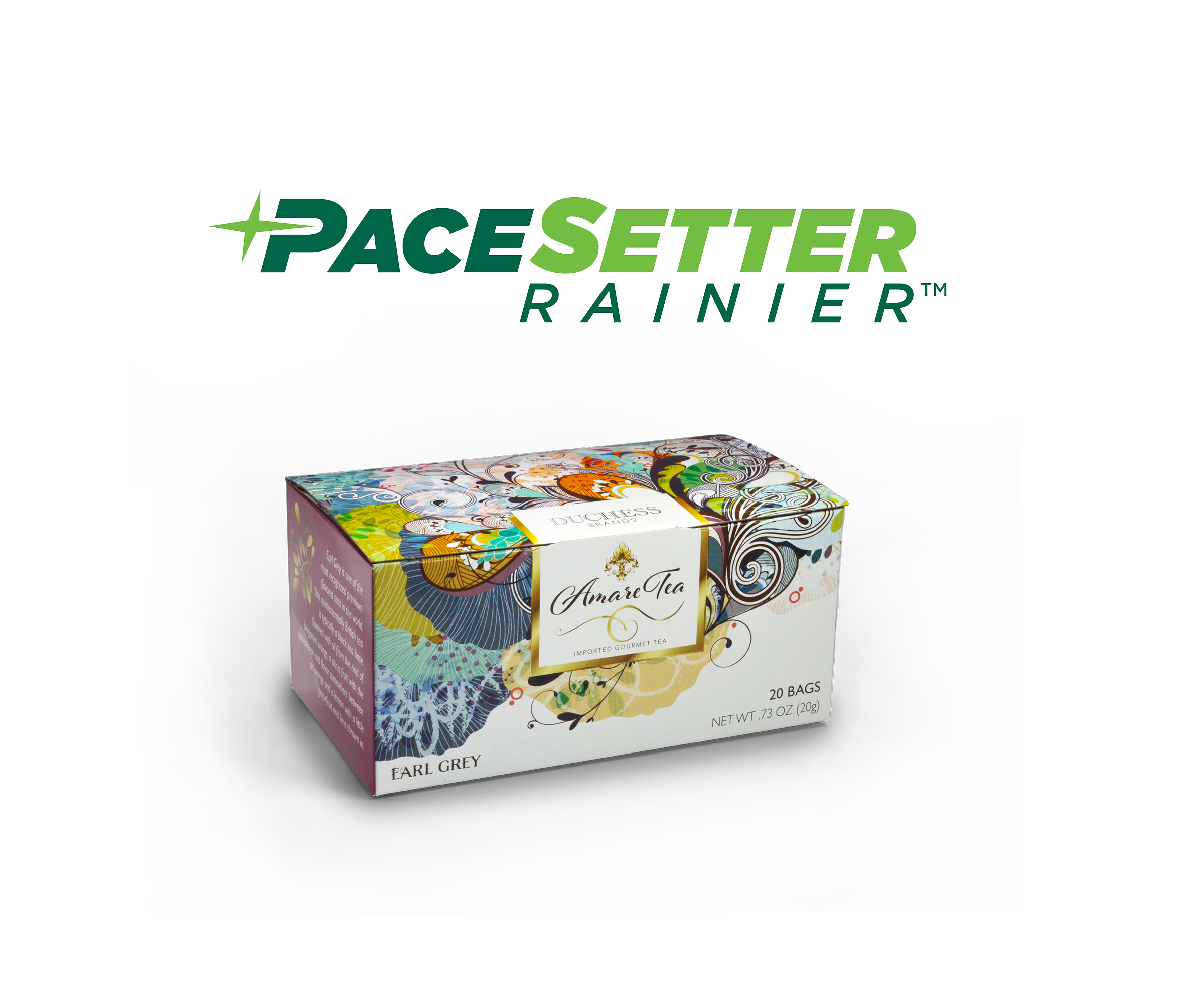 PaceSetter Rainier™ Coated Recycled Board - Tea